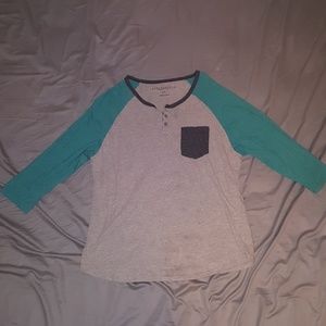 Aeropostle 3 quarter length sleeve tee
